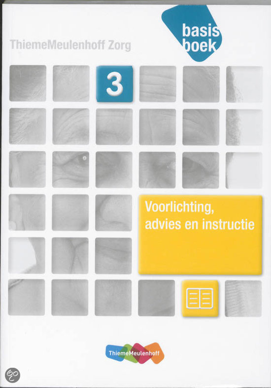 ThiemeMeulenhoff Zorg - Voorlichting, advies en instructie niveau 3 Basisboek