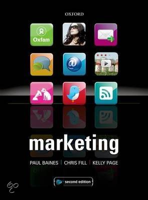Samenvatting Marketing 1.1 Inleiding Marketing Strategy
