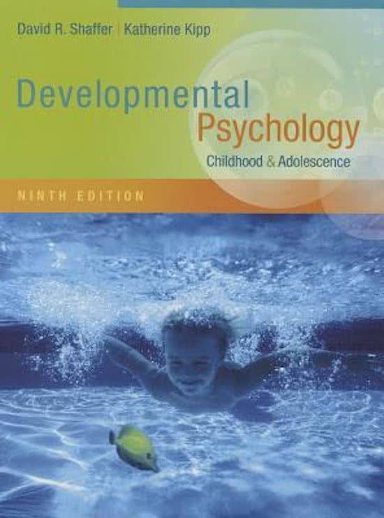 Samenvatting 2023 | Development Psychology: Changing Man (FSWPE1-050) COMPLEET