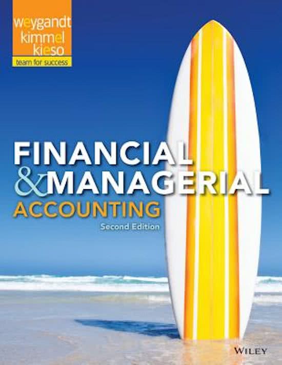 Accounting - Managerial Accounting