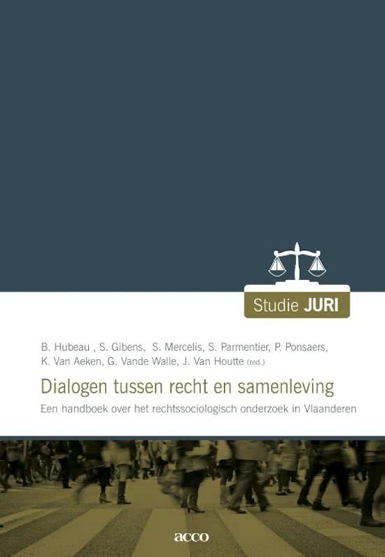 Samenvatting Dialogen tussen recht en samenleving -  rechtssociologie