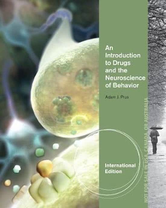 An Introduction to Drugs and the Neuroscience of Behavior, International Edition
