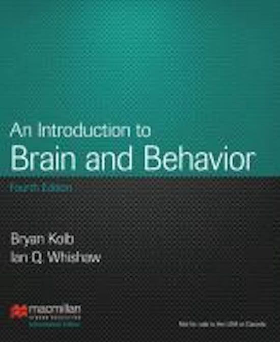 Hersenen & Gedrag: Begrippenlijst van het hele boek