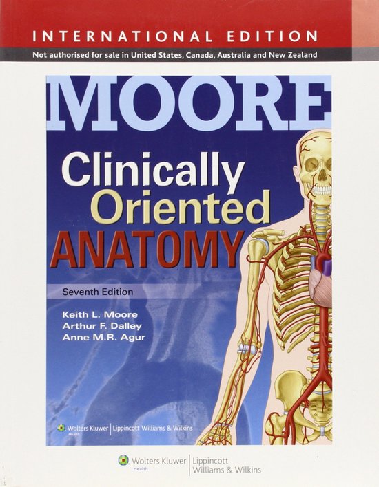 Clinically Oriented Anatomy, Moore - Exam Preparation Test Bank (Downloadable Doc)