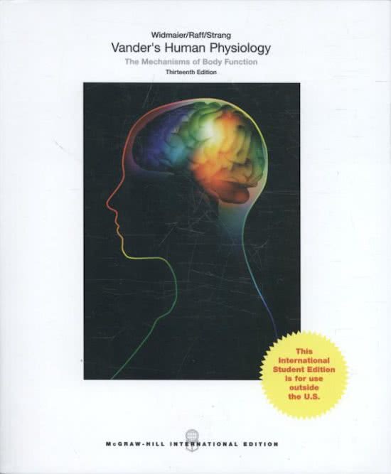 Vander\'s Human Physiology
