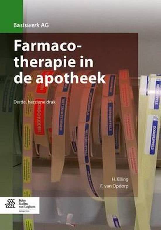 Farmacotherapie in de Apotheek- H20 Kwaadaardige aandoeningen