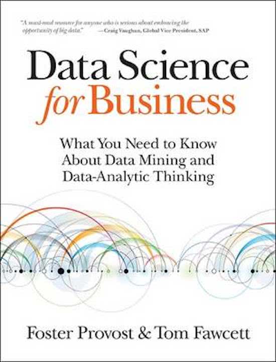 Data Science For Business - Chapter 1: Introduction to Data Analytic Thinking Summary