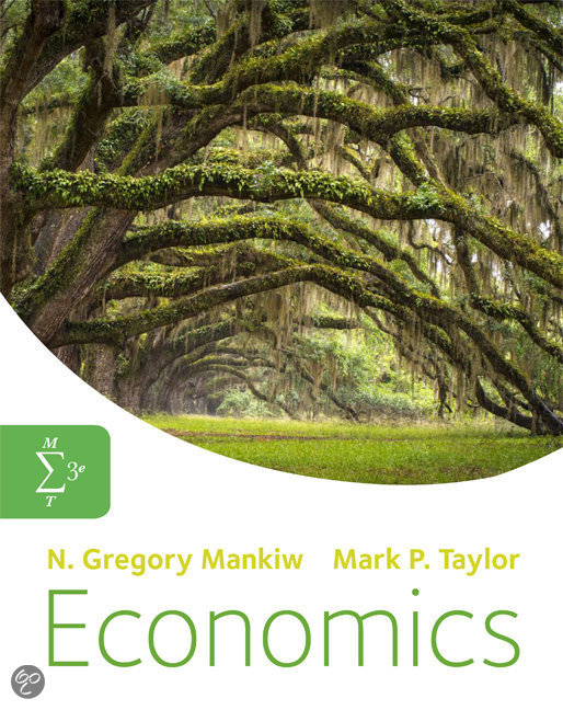 Summary Economics Economics (Mankiw) H1, H3, H20, H21, H22, H24, H26, H27, H28 in Dutch