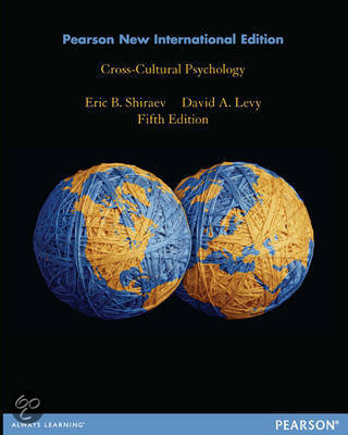 Cross-Cultural Psychology: Pearson  International Edition