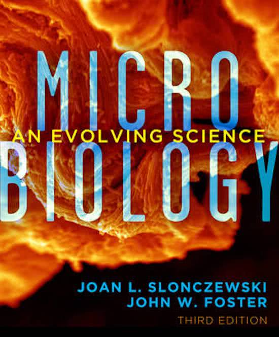 TEST BANK for Microbiology An Evolving Science, 3rd Edition, John Foster & Joan Slonczewski 
