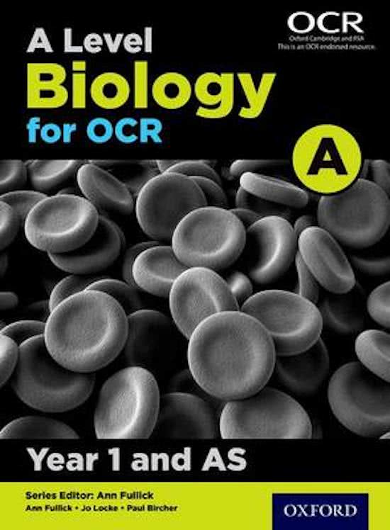 A Level Biology A for OCR Student Book