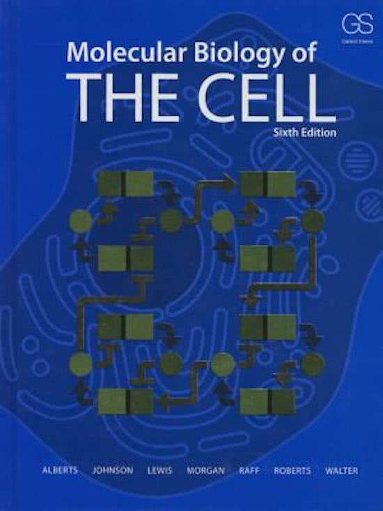 Hoofdstuk 6 samenvatting (college+boek)(Molecular Biology of the Cell)