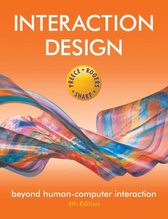 Exam Guide Questions and answers compilation  INF3720 - Human-Computer Interaction II (inf3720)  Interaction Design, ISBN: 9781119020752
