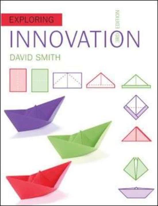 Entrepreneurship and Innovation Management 314 (Book + Slides summary)