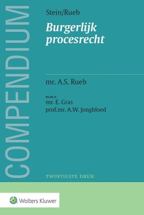 Compendium van het burgerlijk procesrecht