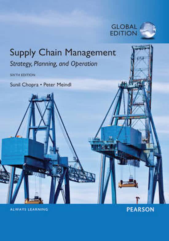 Supply Chain Management