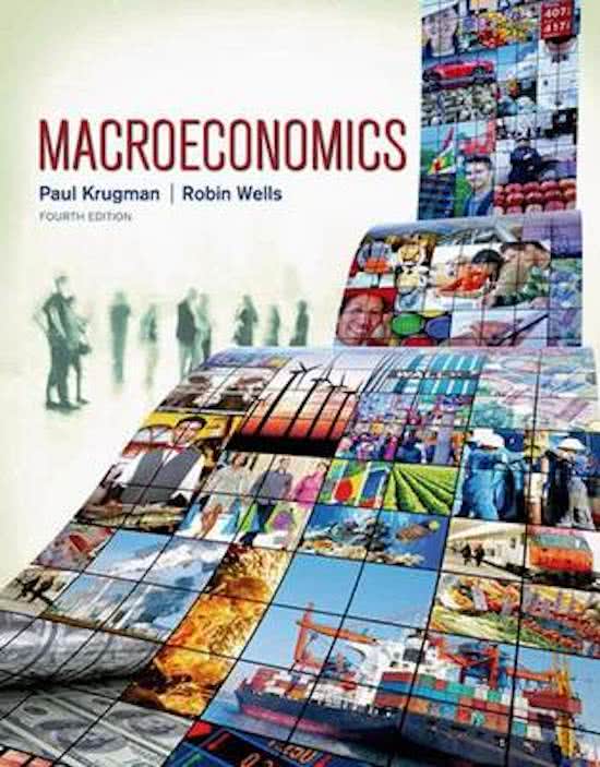 Macroeconomics, Krugman - Exam Preparation Test Bank (Downloadable Doc)