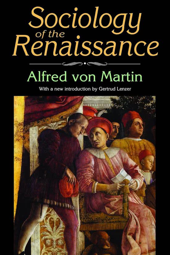 Sociology of the Renaissance