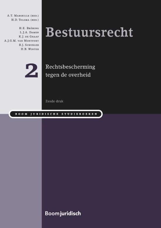 Samenvatting - Bestuursprocesrecht (BER) (boek en jurisprudentie)