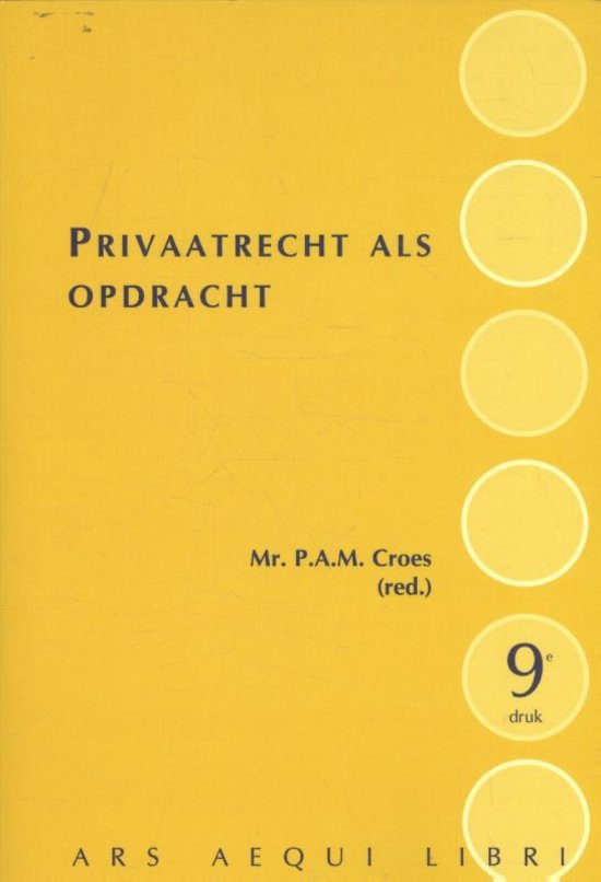 Ars Aequi Cahiers - Privaatrecht als opdracht