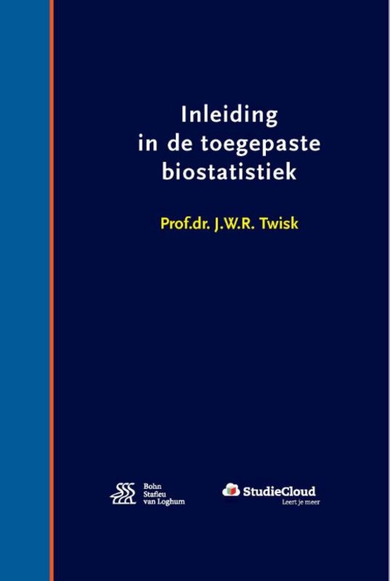 Samenvatting 'Inleiding in de toegepaste biostatistiek' (H4.5 + H5.6)